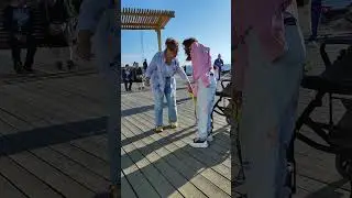 Уличные музыканты. Группа AEQUA