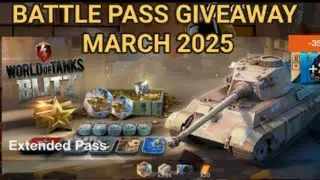 WOTB | Free Battle Pass 🎁 Giveaway | WOTBLITZ