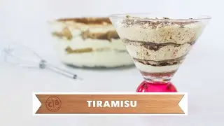 The TIRAMISU YOU'LL WANT TO MAKE, IN ANY SHAPE YOU WANT! no coffee, no eggs