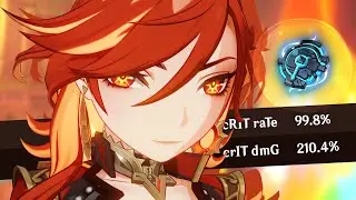 tHiS vIdEo eNdS wHeN mY 99.8% cRiT rATE mAvUiKa dOEsN'T cRIT | Genshin Impact