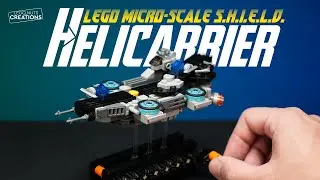 Building the Ultimate Micro-Scale LEGO SHIELD Helicarrier!  🌟