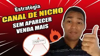 Vender no Youtube Com Canal de Nicho Sem Aparecer Passo A Passo