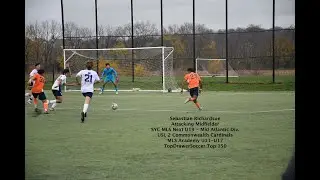 MLS Next U19 - Sebastian Richardson M/F - Skills and Highlights Fall 2022