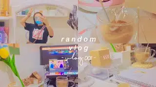 random vlog: kdrama, chill day, & lots of eating 🍜