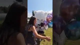 💞Девочка не Ожидала Белого Мишку на Свой День Рождения🥰👍