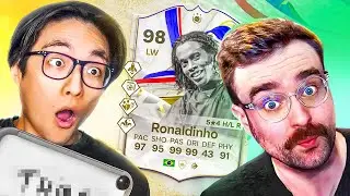 FC 24 Squad Builder Showdown! 98 RATED ICON RONALDINHO!!! Members Edition