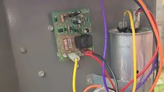 How to install lennox compressor timed off control