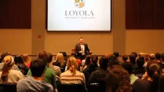 Colin Goddard at Loyola University Maryland (Part 1 of 5)