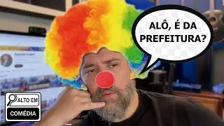 Nando Moura liga na prefeitura pra reclamar dos buraco na rua