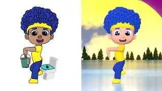 Zombie Dance with New D Billions Heros -  Funny Drawing Meme 😂