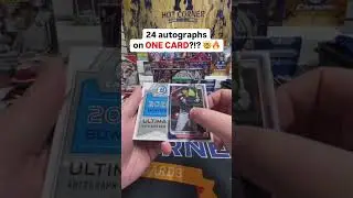 24 AUTOGRAPHS on ONE CARD?!? 🤯🔥