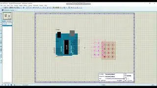 Simulasi Keypad dan Buzzer pada Proteus Arduino