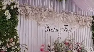 wedding video riska & feri video pelaminan