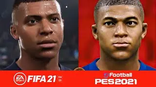 FIFA 21 VS PES 2021 EARLY GRAPHICS COMPARISON