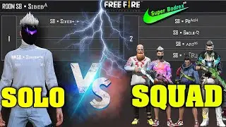SOLO VS SQUAD 🇲🇨 PANIK GAK TU.!!