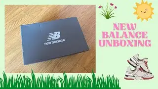 MY FIRST NEW BALANCE SNEAKERS 👟 | UNBOXING 📦