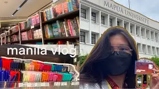 Let's go to Mapua University! + looking for dorm + MOA vlog | a mapuan's diary