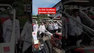 Bantuan Alsintan Petani Sukoharjo#kementerianpertanian #hanikchannel #shorts