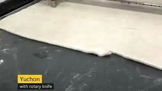 fur digital CNC automatic feeding cutting machine