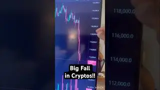 Big Fall in Cryptos | Why cryptos are falling? | 