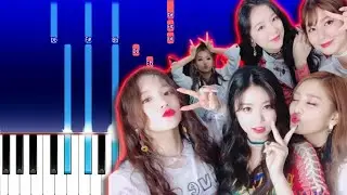 (G)I-DLE - Queencard (Piano Tutorial)