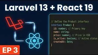Build a React CRUD App with Laravel 13 | Ep 3: Display Data with TypeScript & Inertia Props