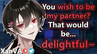 Becoming a Lonely Vampire's Lover🩸(ASMR M4F)(Strangers to Lovers)(Vampire x Sick Listener)(Turning