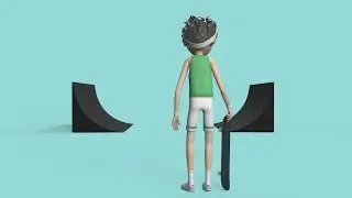 Animated Short - Skateboarding