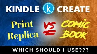Print Replica VS Comic Book • Kindle Create