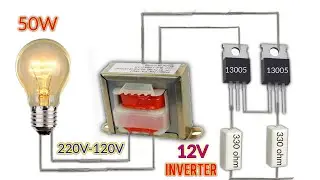 Transistor Inverter: 12V to 220V Using Just Transistors