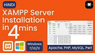 How to Install XAMPP Server on Windows 11/10 - Step By Step Guide - Run First PHP Code