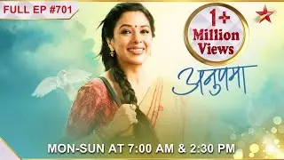 Anupama | Ep.701 | Paritosh par lagi paabandi!