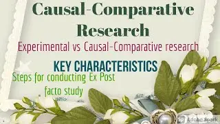 Causal-Comparative Research | Ex Post facto Research Design