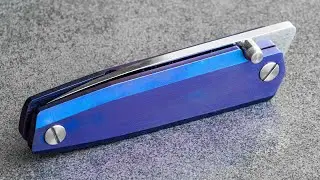 Knife Making - Titanium Frame Lock Folding Knife
