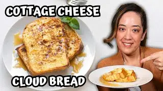 This Cottage Cheese Cloud Bread is Low Carb & High Protein!
