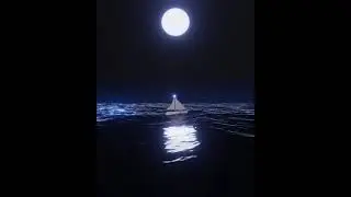 Bote at night - Blender
