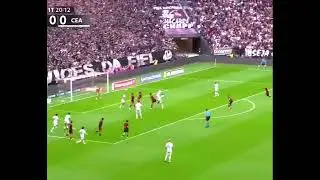 Gol do Corinthians anulado contra o Ceará 