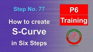 🔴 How to create the S-Curve in Excel with Primavera P6 Spreadsheet in the Six Steps