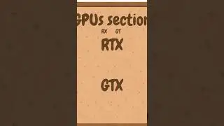 The Difference Between RTX and GTX GPUs #rtx  #gaming  #gpu