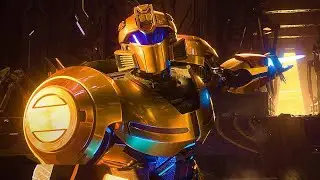 Optimus Prime and Megatron meet Bumblebee