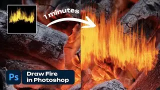 How To Draw Fire in Photoshop | Adobe Photoshop