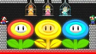 Super Mario Bros. but Mario and Luigi’s Rescue Princess Adventure!