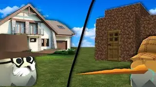 👷BUILDER BATTLE DEN19K VS ZHURA24K IN CHICKEN GAN!