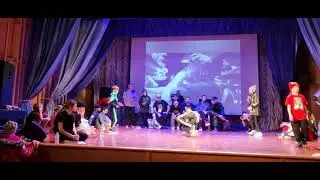 B-girl Карамель & B-girl DIVA VS B-girl Katana & B-boy Стасоник