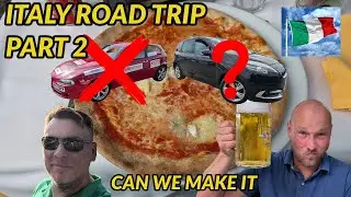 ITALY ROAD TRIP PART 2. ALFA ROMEO DOWN. IS THE TRIP OVER BEFORE IT BEGAN.