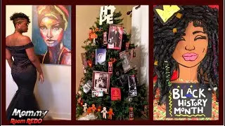 Black History Month Home Decor Galore| Decorate with Me - African American Decor | Shop with Me