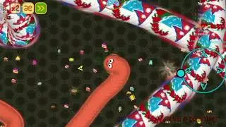 Worms Zone io Biggest Snake New Record 2025| Saamp Wala Game oggy jack #saamp#Ravindrasgaming