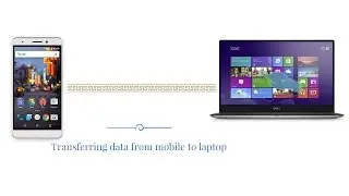 How To Transfer Data From Mobile To Laptop Or Laptop To Mobile Without Using Data Cable (Very Fast)