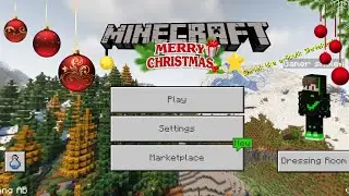 MINECRAFT but it's CHRISTMAS version || I celebrate Christmas in Minecraft