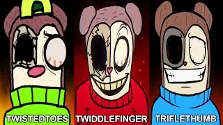 TWISTEDTOES, TWIDDLEFINGER, TRIFLEFTHUMB - Friday Night Funkin Mods